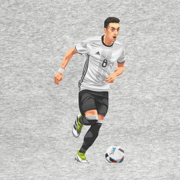 Mesut Ozil by siddick49